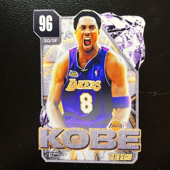 Kobe Bryant NBA 2k24 La Lakers Sticker Pack Basketball Decals Kobe Decal 3pc New - Picture 5 of 5